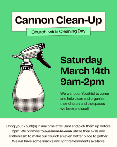 Church Clean-Up